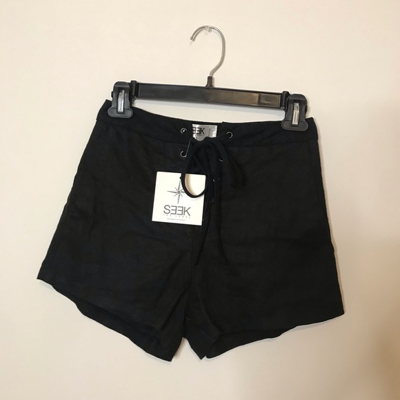 Seek The Label, Tie Up Shorts - Picture 4 of 5
